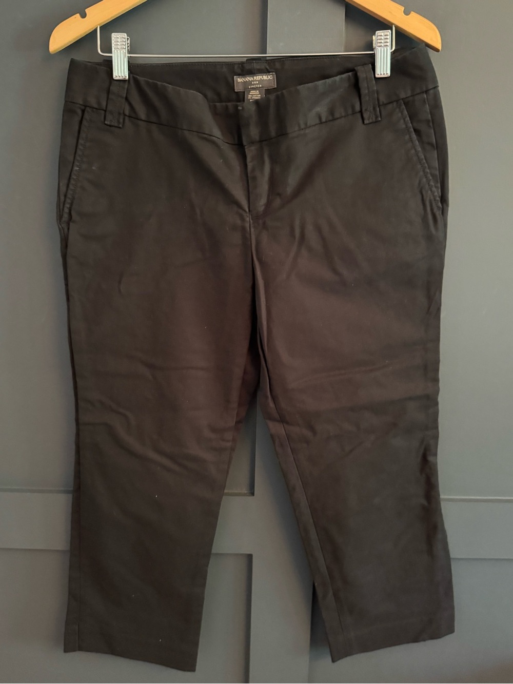 Banana Republic Black Chinos